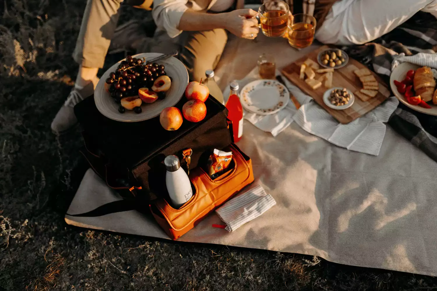 picnic blanket tote