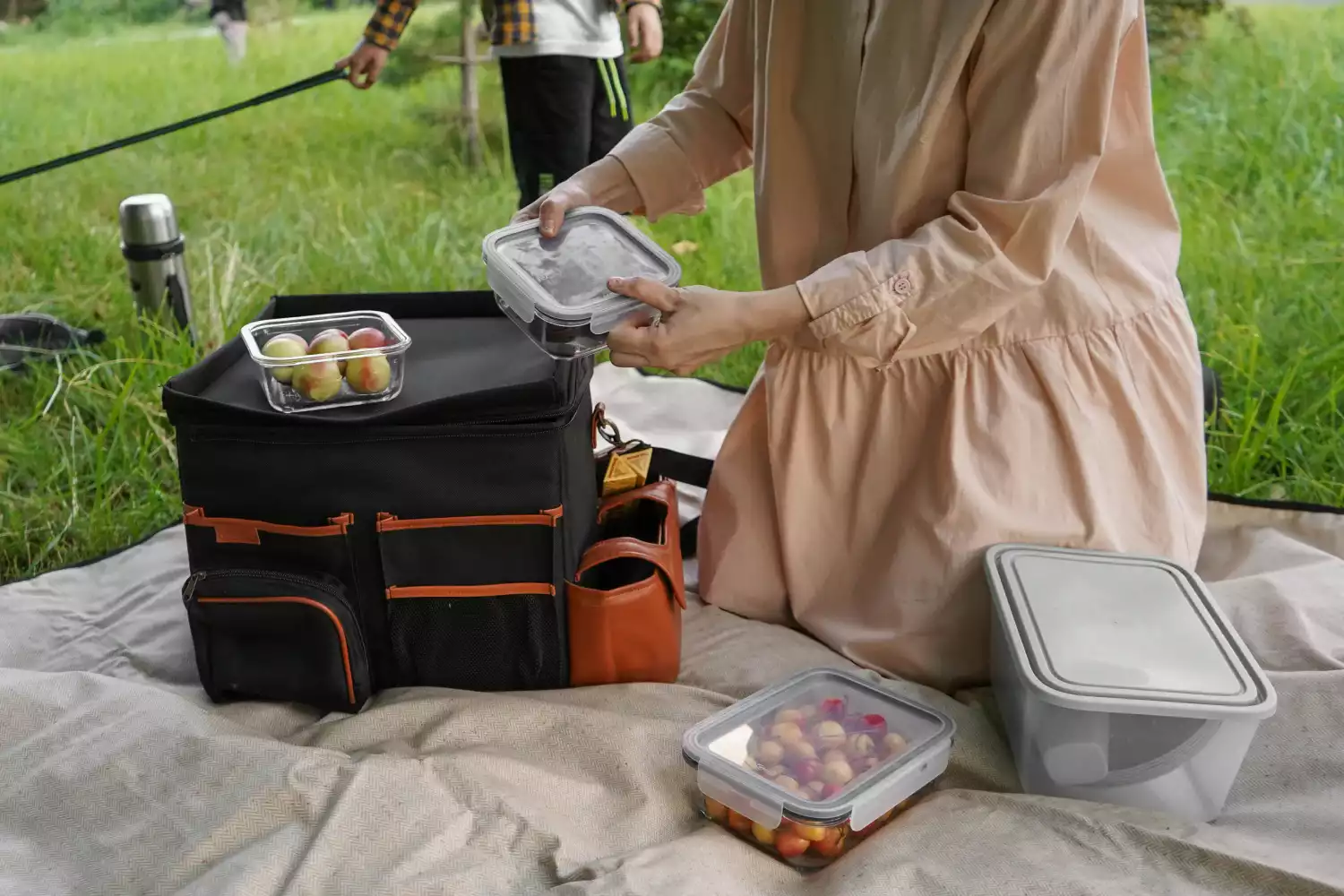 rollup picnic blanket